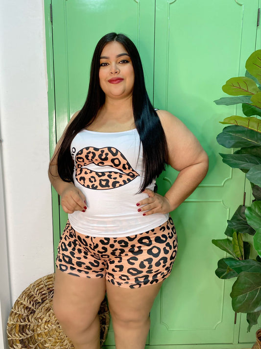 Conjunto Saturno "Curvy Animal Print"