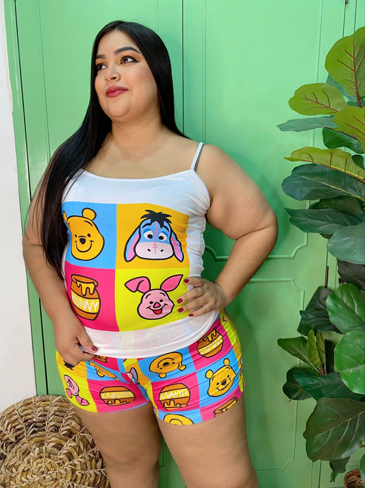 Conjunto Saturno "Curvy Winnie the Pooh"
